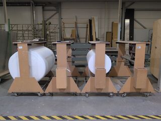 4x Mobiele rolhouder